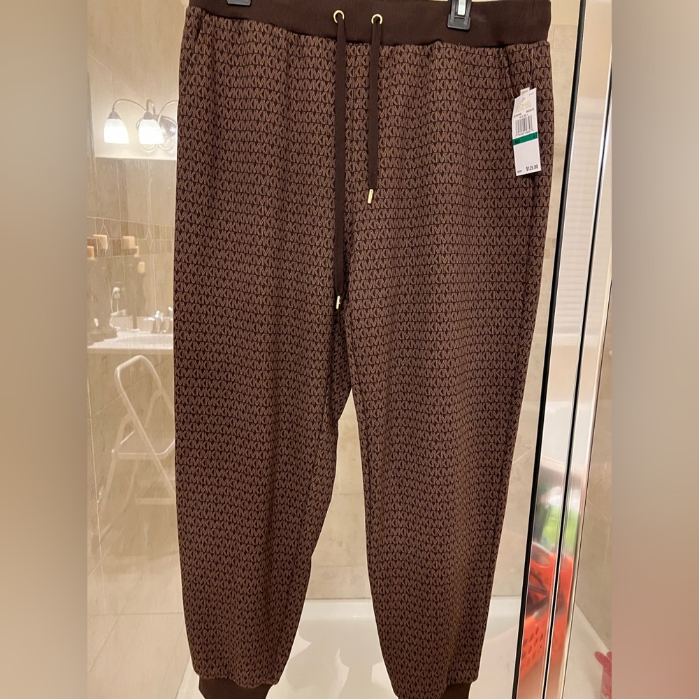 NWT- Michael Kors Cotton joggers.